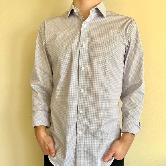 J. Crew Slim Wrinkle-Free Dress Shirt, L - Picture 6 of 6